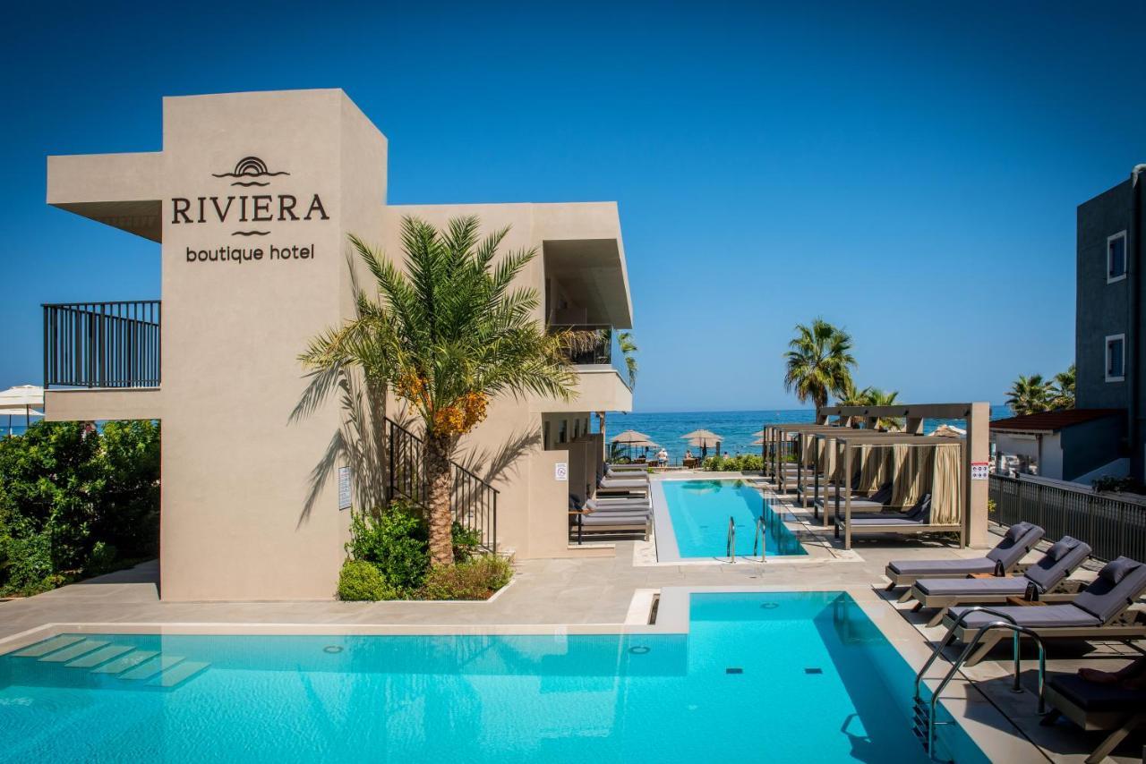 Riviera Boutique Hotel Stalida Buitenkant foto