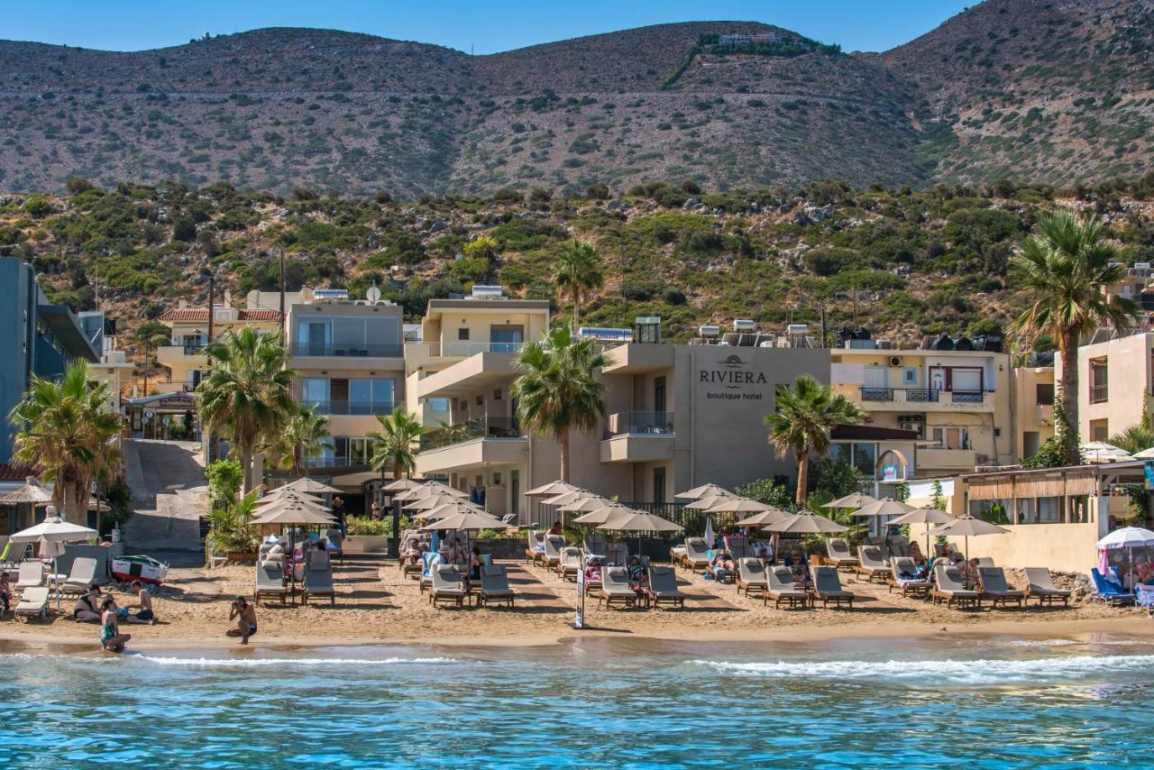 Riviera Boutique Hotel Stalida Buitenkant foto