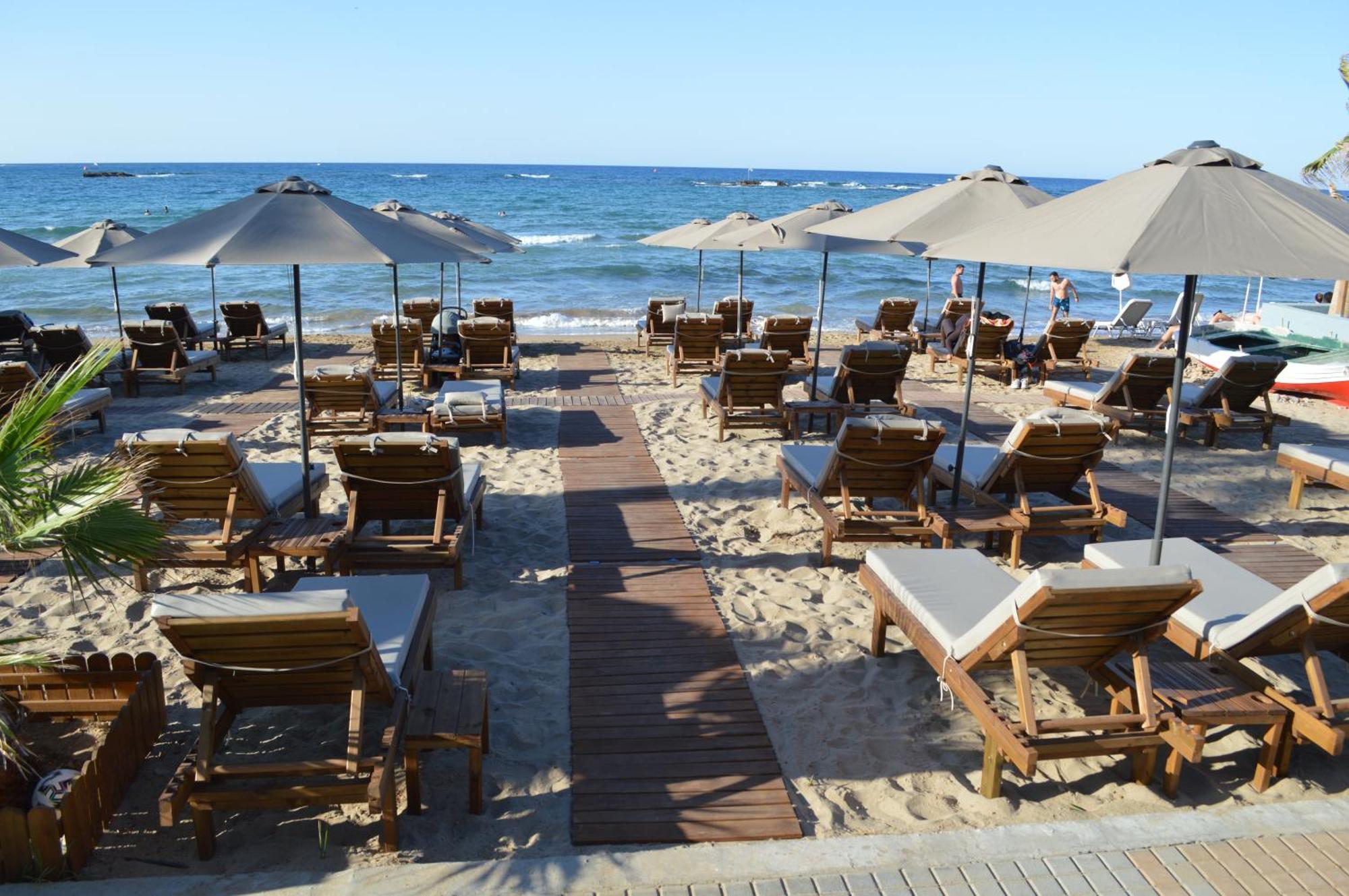 Riviera Boutique Hotel Stalida Buitenkant foto
