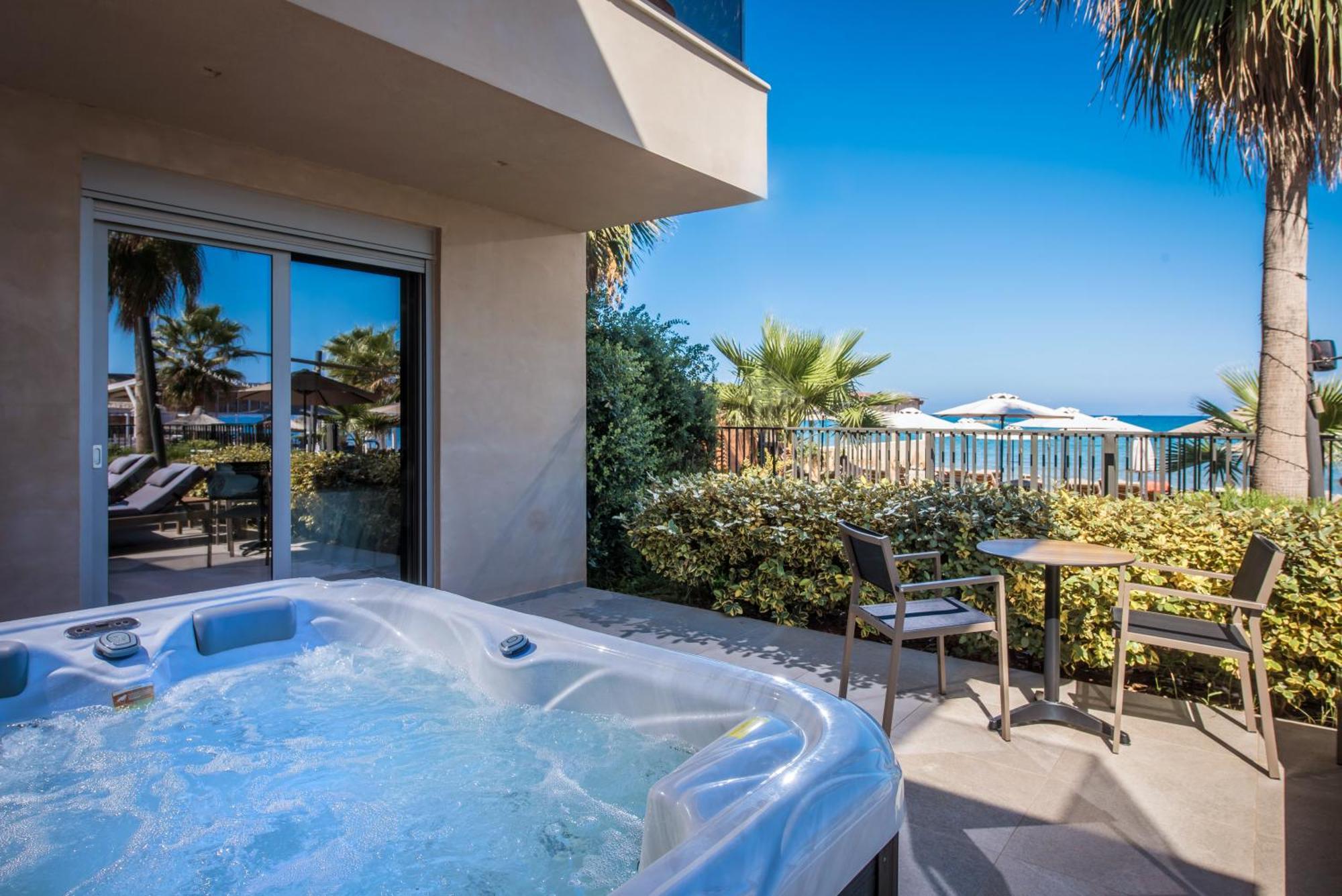 Riviera Boutique Hotel Stalida Buitenkant foto